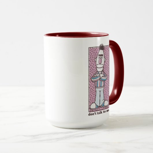 Bert | Praat niet met mij Mok (Voorkant rechts)