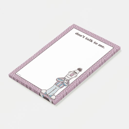 Bert | Praat niet tegen me Post-it® Notes (Schuin)