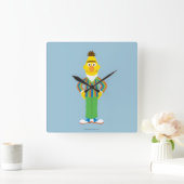 Bert Standing Vierkante Klok (Huis)