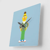 Bert Standing Vierkante Klok (Hoek)