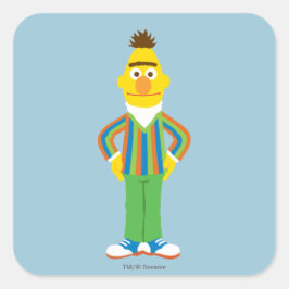 Bert Standing Vierkante Sticker