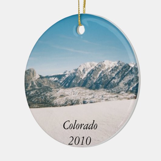 Bertainer kerstversiering keramisch ornament (Links)