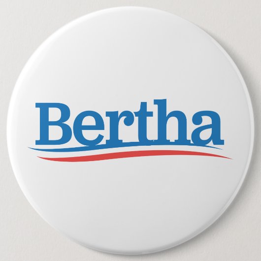 Bertha "Bernie" Grateful Dead Ronde Button 6,0 Cm (Voorkant)