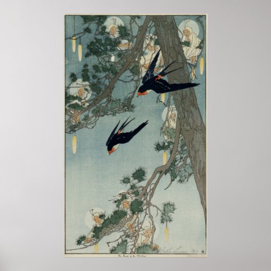 Bertha Boynton Lum Het land van de blauwvogel Poster (Voorkant)