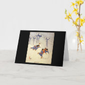 Bertha Boynton Lum Snowballs Kaart (Gele Bloem)