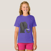 Bertha de Schattige olifant en het luike luike ins T-shirt (Voorkant volledig)