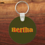 Bertha groene sleutelketen sleutelhanger (Voorkant)