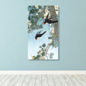 Bertha Lum Land van de Blauwvogel Canvas Afdruk (Insitu (Houten vloer))