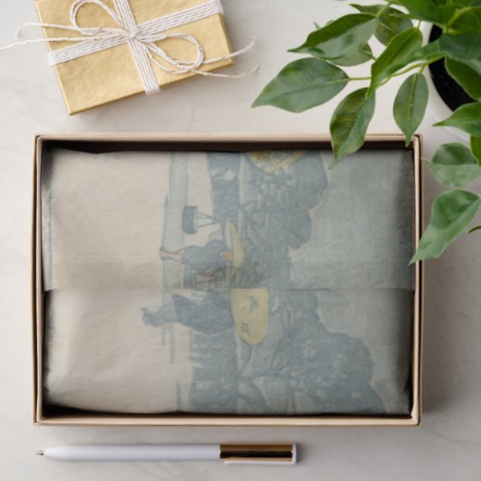 Bertha Lum Winter Tissue Paper Tissuepapier (Geschenk)