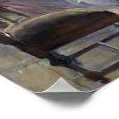 Bertha Wegmann - vrouw die in het binnenland naait Poster (Hoek)