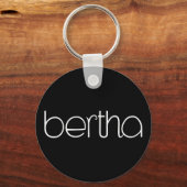 Bertha White Sleutelhanger (Voorkant)