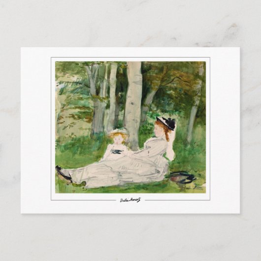 Berthe Morisot #100 - Fijne Kunst Briefkaart (Voorkant)
