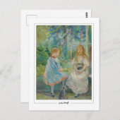 Berthe Morisot #135 - Fijne Kunst Briefkaart (Voorkant / Achterkant)