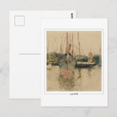 Berthe Morisot #138 - Kunst Briefkaart (Voorkant / Achterkant)