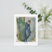 Berthe Morisot #17 - Kunst Briefkaart (Staand voorkant)