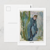 Berthe Morisot #17 - Kunst Briefkaart (Voorkant / Achterkant)