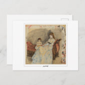 Berthe Morisot #247 - Fijne Kunst Briefkaart (Voorkant / Achterkant)
