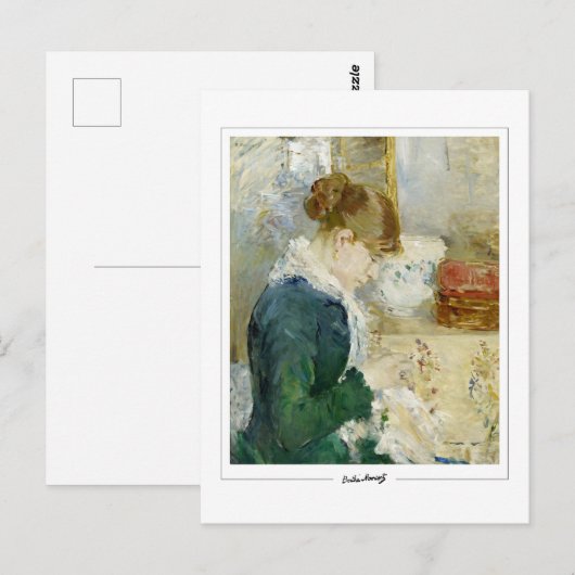 Berthe Morisot #265 - Fijne Kunst Briefkaart (Voorkant / Achterkant)