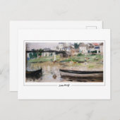 Berthe Morisot #321 - Fijne Kunst Briefkaart (Voorkant / Achterkant)