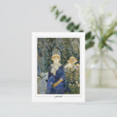Berthe Morisot #328 - Fijne Kunst Briefkaart (Staand voorkant)
