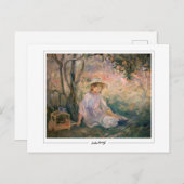 Berthe Morisot #329 - Fijne Kunst Briefkaart (Voorkant / Achterkant)