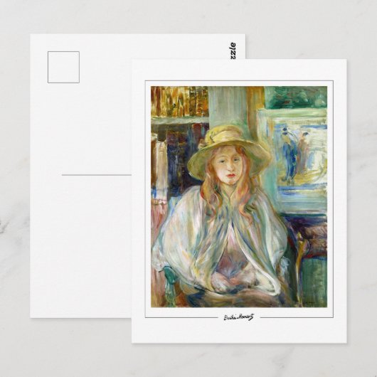 Berthe Morisot #336 - Fijne Kunst Briefkaart (Voorkant / Achterkant)