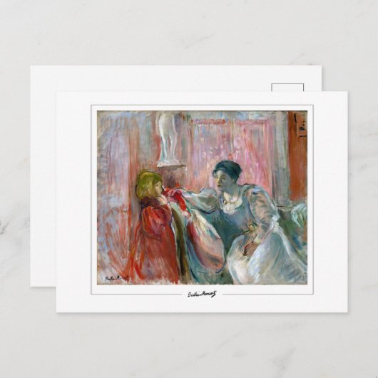 Berthe Morisot #341 - Fijne Kunst Briefkaart (Voorkant / Achterkant)