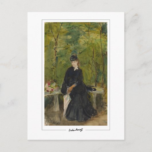 Berthe Morisot #370 - Kunst Briefkaart (Voorkant)