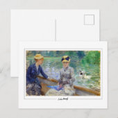 Berthe Morisot #388 - Kunst Briefkaart (Voorkant / Achterkant)