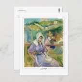 Berthe Morisot #395 - Fijne Kunst Briefkaart (Voorkant / Achterkant)