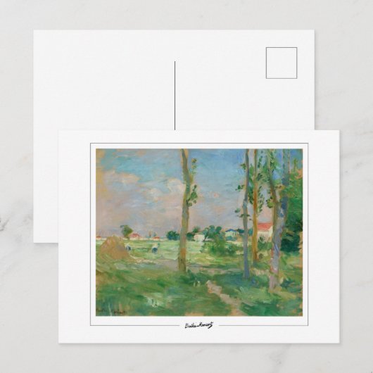 Berthe Morisot #49 - Fine Art Briefkaart (Voorkant / Achterkant)