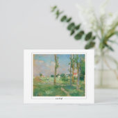Berthe Morisot #49 - Kunst Briefkaart (Staand voorkant)