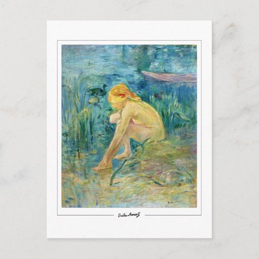 Berthe Morisot #4 - Fine Art Briefkaart (Voorkant)
