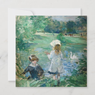 Berthe Morisot - Aan de rand van het meer / Au bor Kaart
