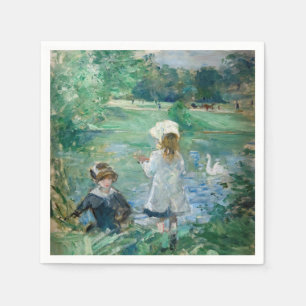 Berthe Morisot - Aan de rand van het meer / Au bor Servet