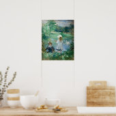 Berthe Morisot - Aan een meer Poster (Keuken)