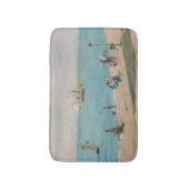 Berthe Morisot - Aan het strand, Les Petites-Dalle Badmat (Voorkant Verticaal)