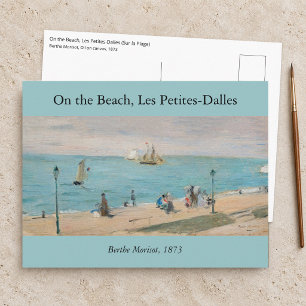 Berthe Morisot - Aan het strand, Les Petites-Dalle Briefkaart