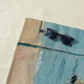 Berthe Morisot - Aan het strand, Les Petites-Dalle Strandlaken (In situ)