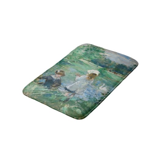 Berthe Morisot - Beside a Lake Badmat (Gekanteld)