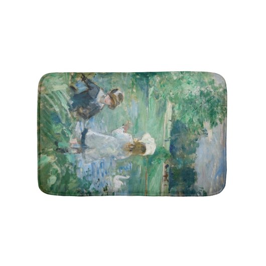 Berthe Morisot - Beside a Lake Badmat (Voorkant)
