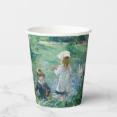 Berthe Morisot - Beside a Lake Papieren Bekers (Achterkant)