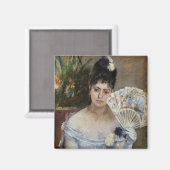 Berthe Morisot - Bij het bal Magneet (Voorkant / Achterkant)
