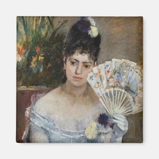 Berthe Morisot - Bij het bal Magneet (Voorkant)