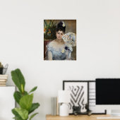 Berthe Morisot - Bij het bal Poster (Thuiskantoor)
