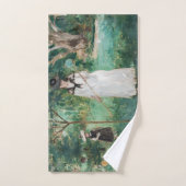Berthe Morisot - De Butterfly Hunt Bad Handdoek (Handdoek)
