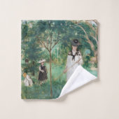 Berthe Morisot - De Butterfly Hunt Bad Handdoek (Wasdoekje)