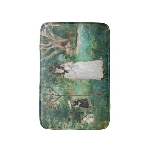 Berthe Morisot - De Butterfly Hunt Badmat (Voorkant Verticaal)