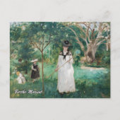 Berthe Morisot - De Butterfly Hunt Briefkaart (Voorkant)