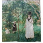 Berthe Morisot - De Butterfly Hunt Douchegordijn (Voorkant)